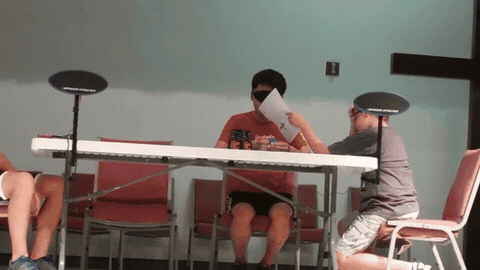 Final ten seconds of Colin’s 3×3 blindfolded solve